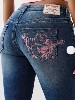 Jennie’s Religion Jennie  Mid Rise Buddha Pocket Curvy Skinny Jean NWOT size 34